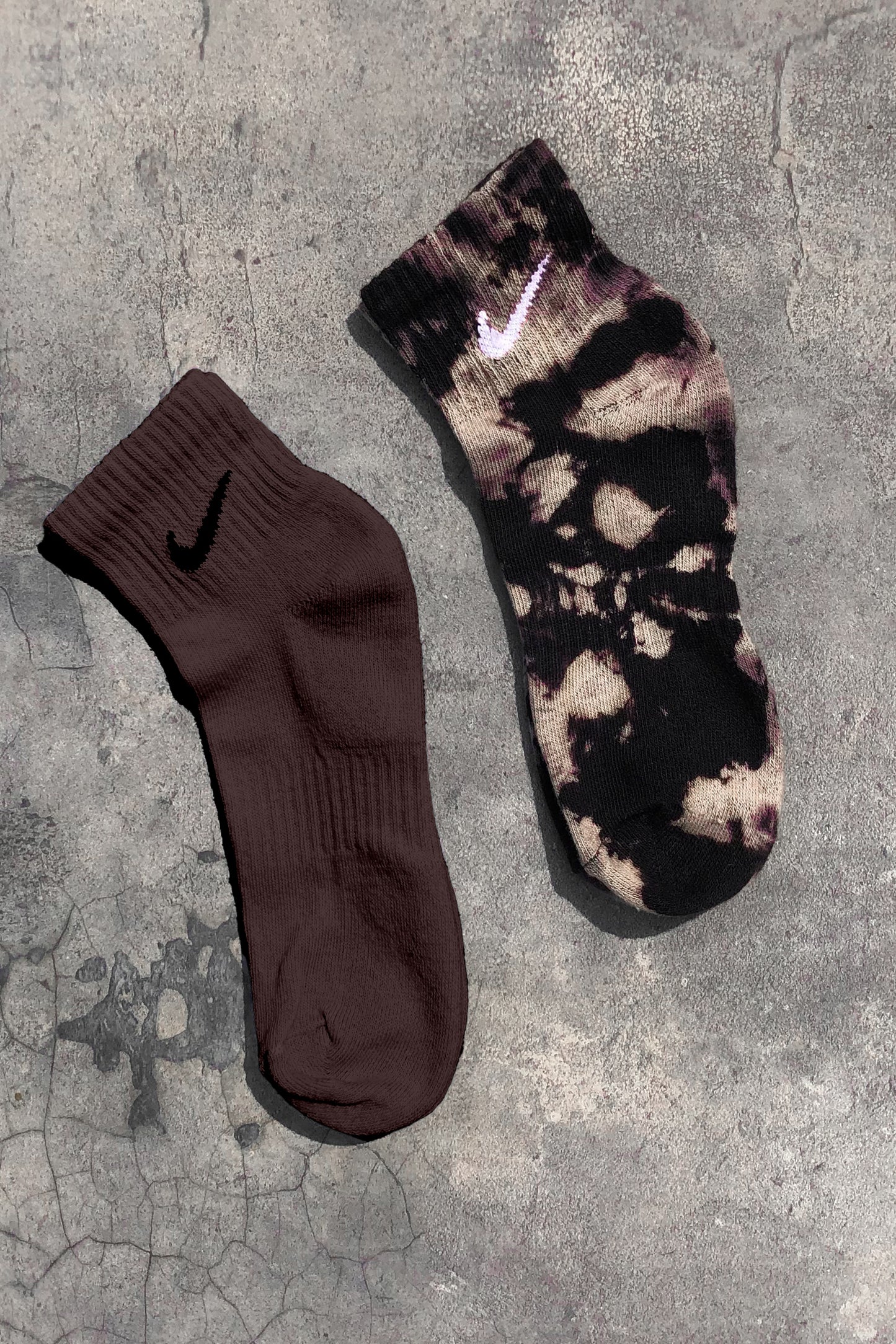 Mocha Solid Socks