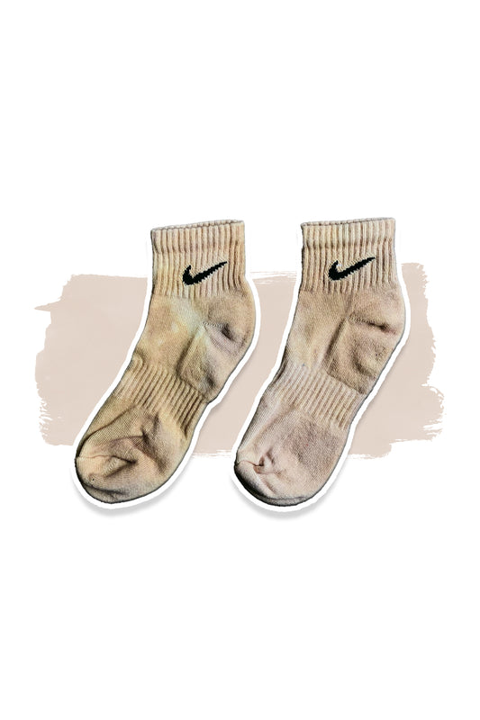 Tan Solid Socks