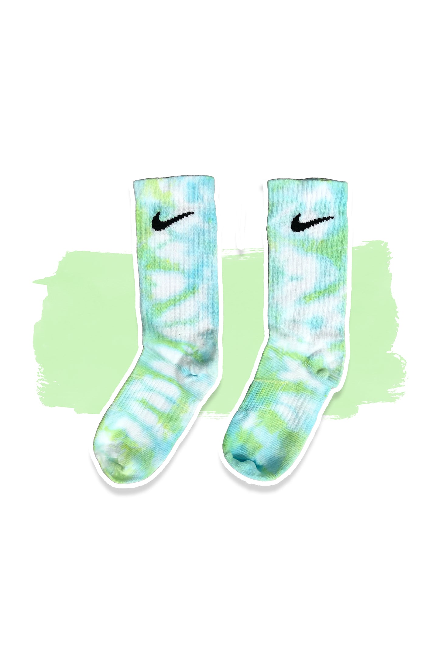 Soft Focus Tie Dye Socks