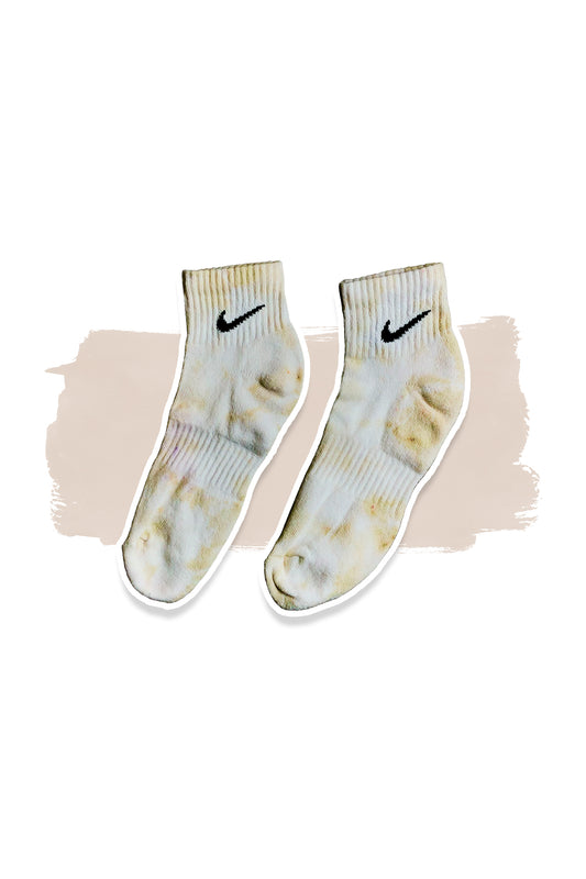 Tan Tie Dye Socks