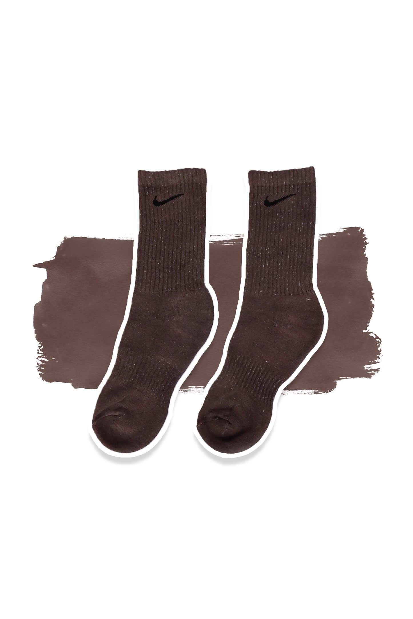 Mocha Solid Socks