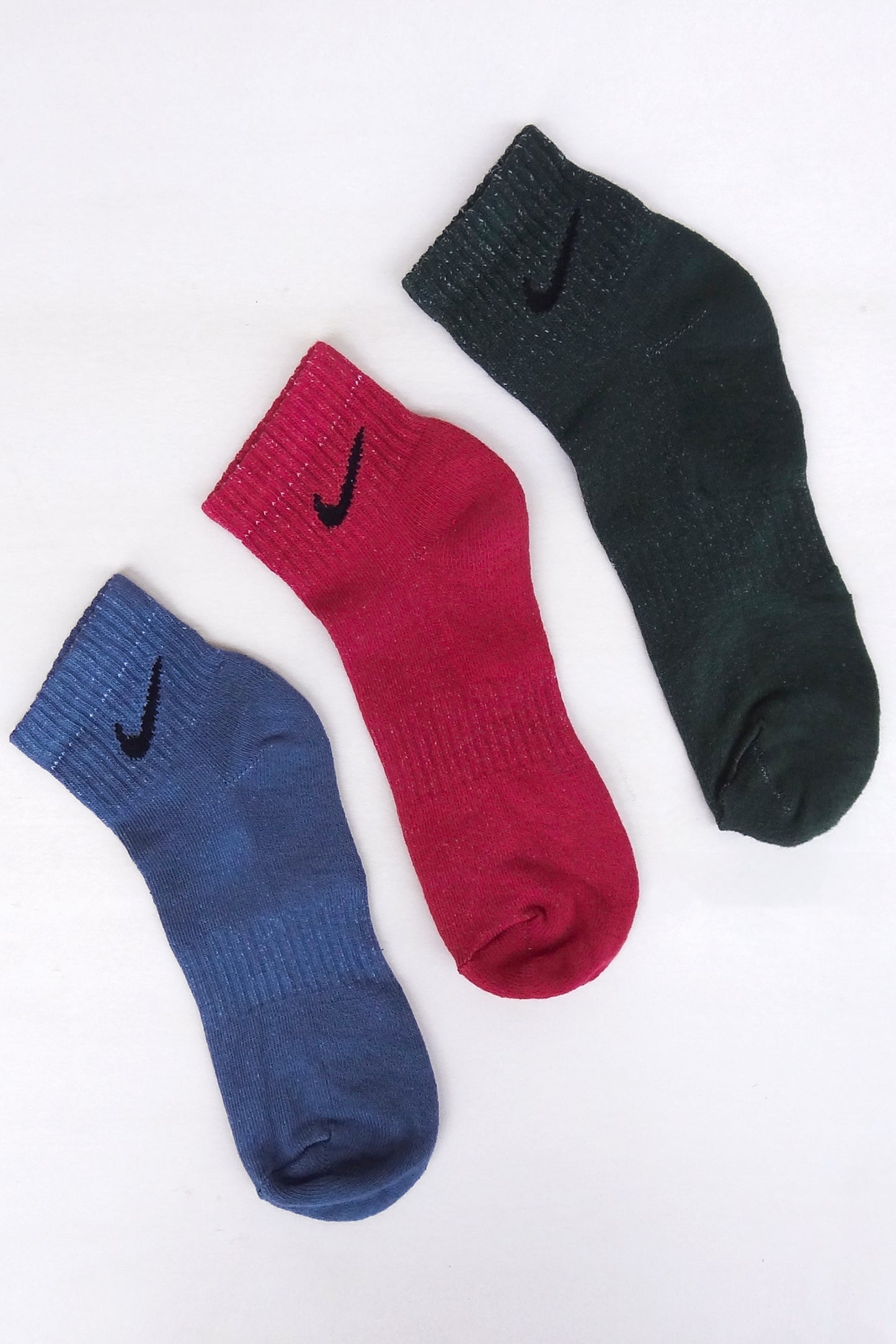 Red Solid Socks