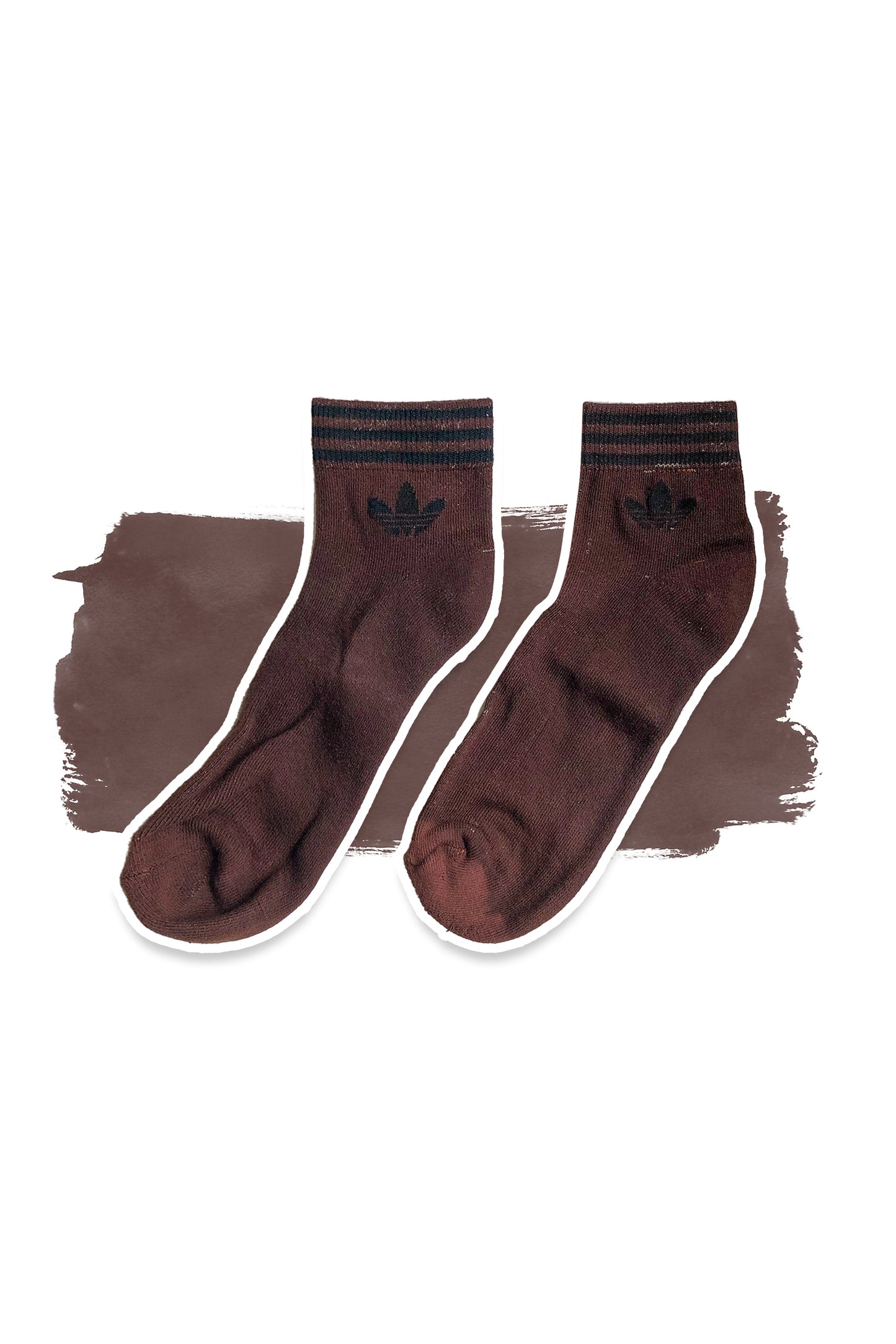 Mocha Solid Socks