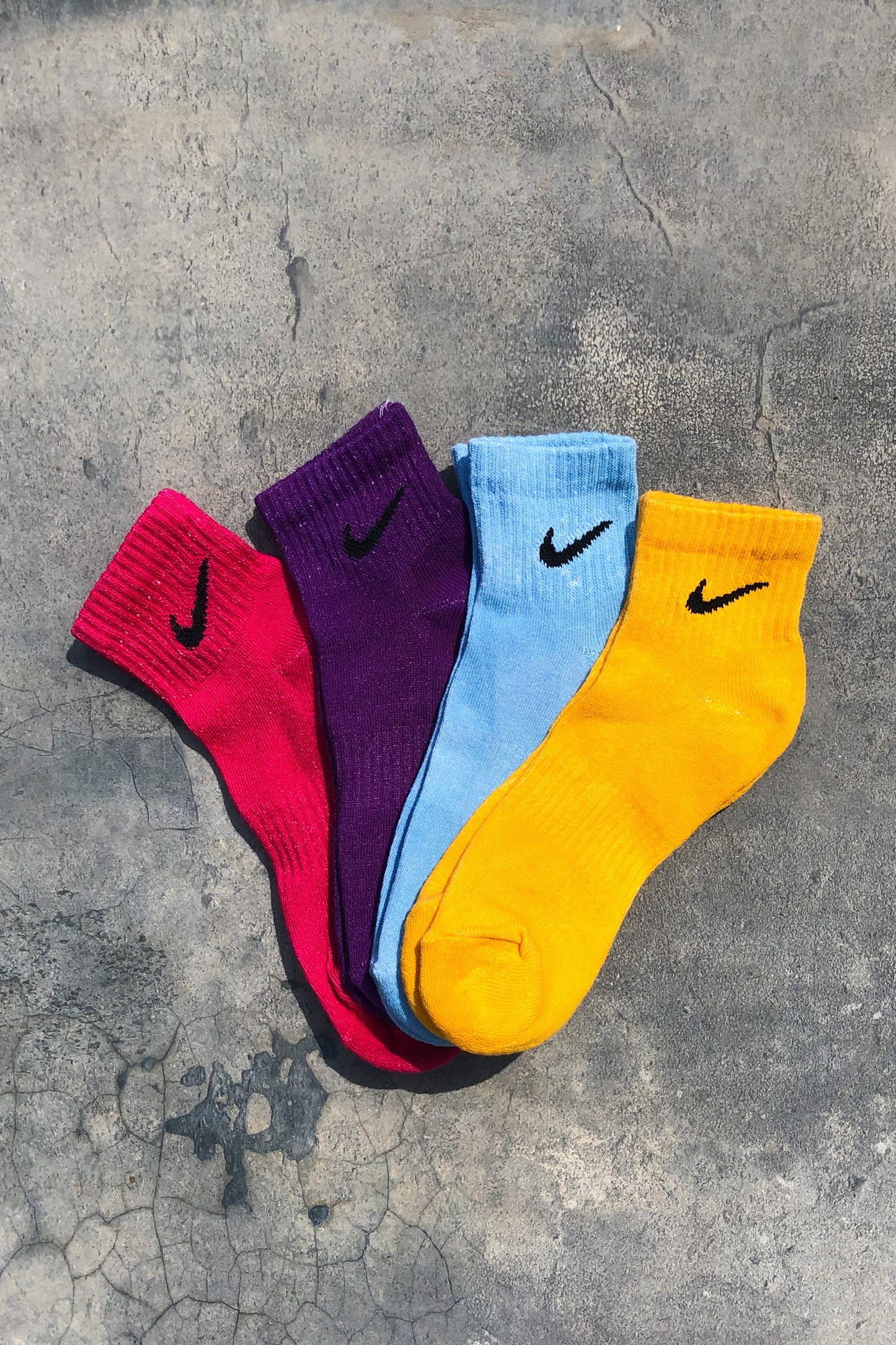 Royal Purple Solid Socks