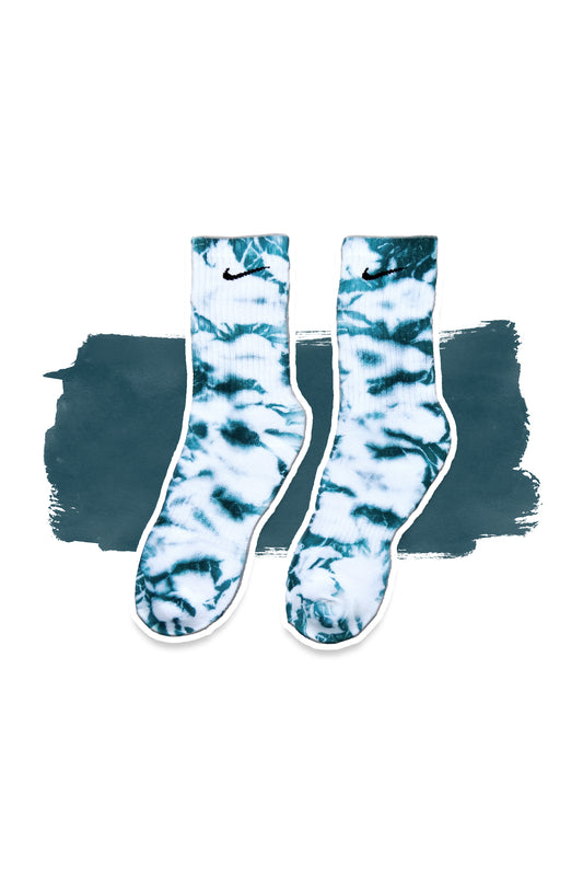 Sherwood Green Tie Dye Socks